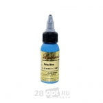 Уцененный товар, Краска для художественной татуировки LushColor, Baby Blue, 30 мл